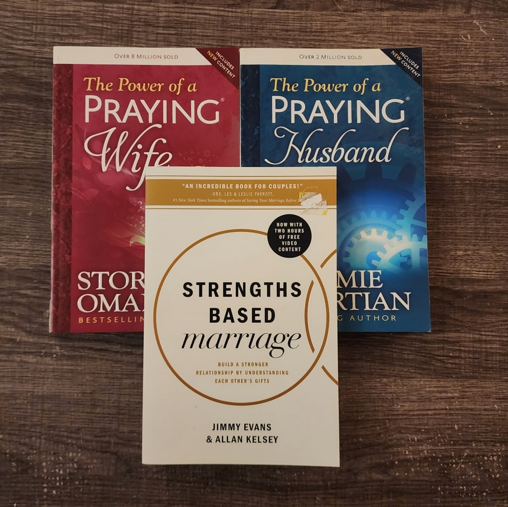 The Praying Wife Husband & Strengths Based Marriage  books